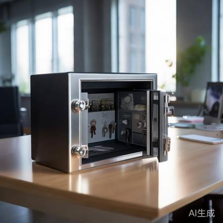 “提升颜值，提高效率的保险柜摆