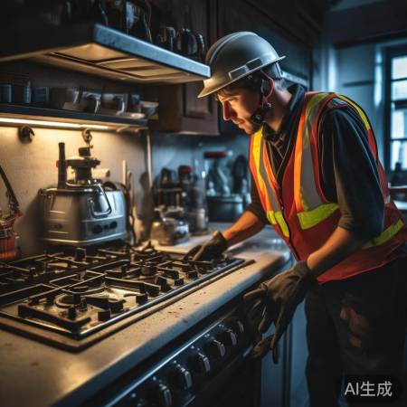 燃气灶漏气险些酿祸