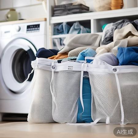 洗衣袋：保护衣物质感，避免串色