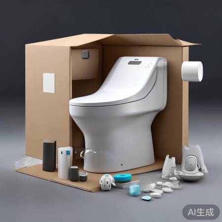 智能马桶开箱，配件齐全高科技