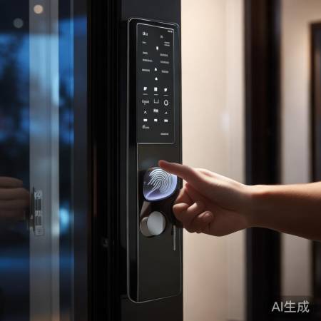 家用安全之选：Ens指纹锁基础款，便捷锁具体验