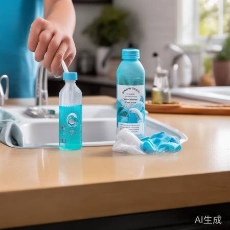 “洗衣液适量使用,避免残留。”