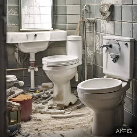 洗衣机换洁具，先拆旧再准备