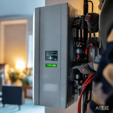 壁挂炉测试,检查接线