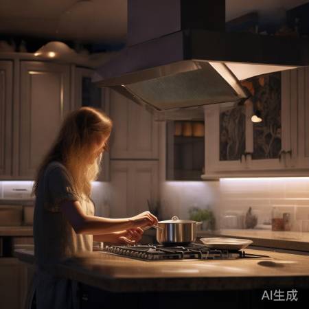 “超静音吸油烟机，烹饪静享时刻