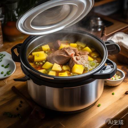 炖土豆排骨，香满屋