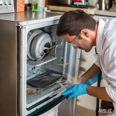 冰箱噪音大，先清理再换件