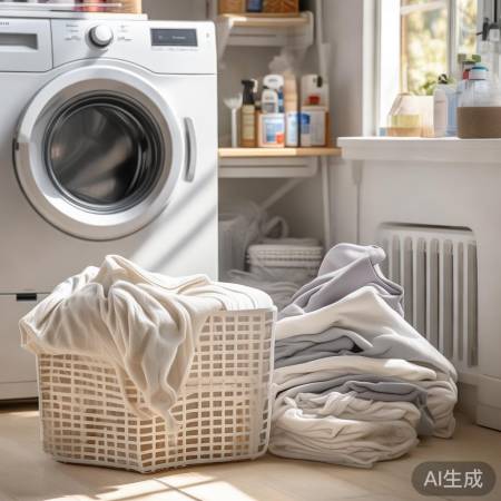 洗衣机除线屑小技巧