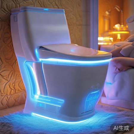 智能马桶反转冲水：舒适与清洁的双重体验