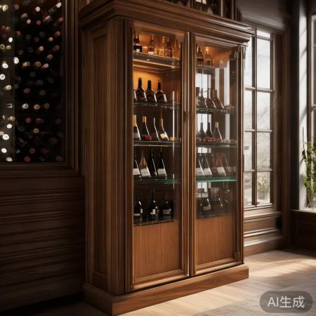 展示柜不宜过大，保持平衡