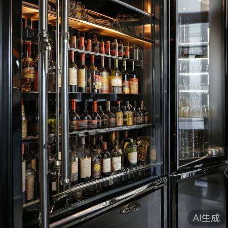 珍贵老酒，冰箱藏珍