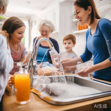 洗衣柔顺护理，减少静电增光泽
