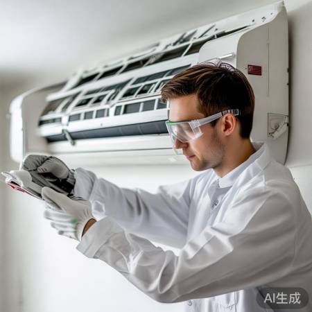 空调面板，别忘装回！