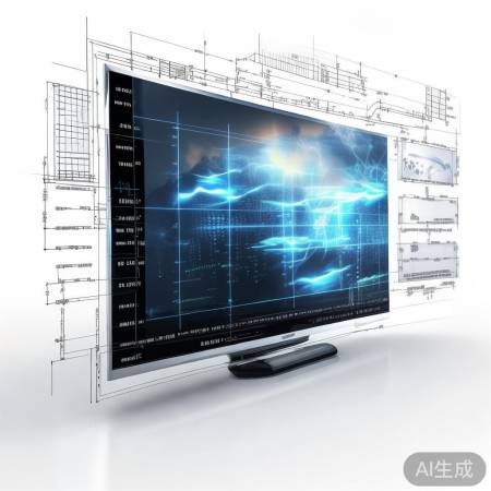 “电视解码呈现流畅图像”