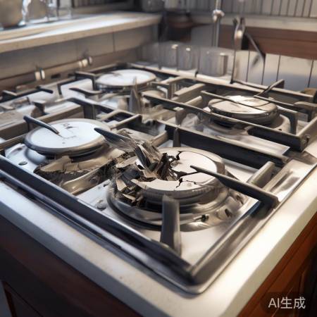 燃气灶灶芯断裂，小心这些安全隐患！