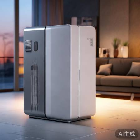 环保空调，简约亮丽风景