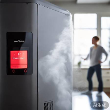 “水温过高,调低或等待”