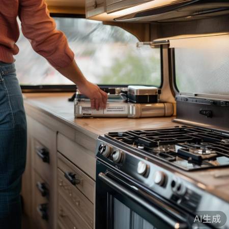 房车燃气灶电池更换教程，轻松上手！