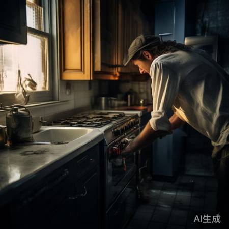 燃气泄漏,快关阀通风