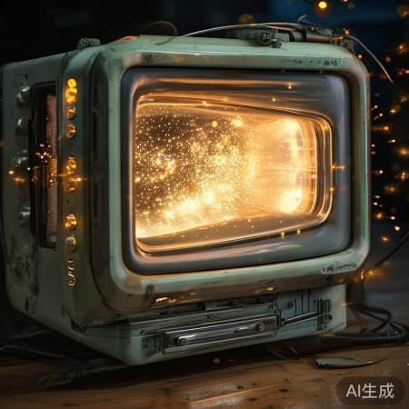 大显像管，电子束跳舞