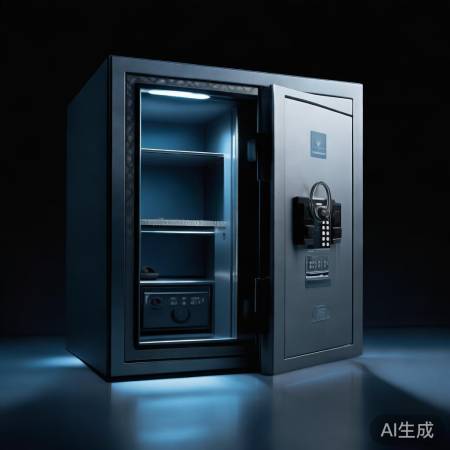 智能感应照明保险柜