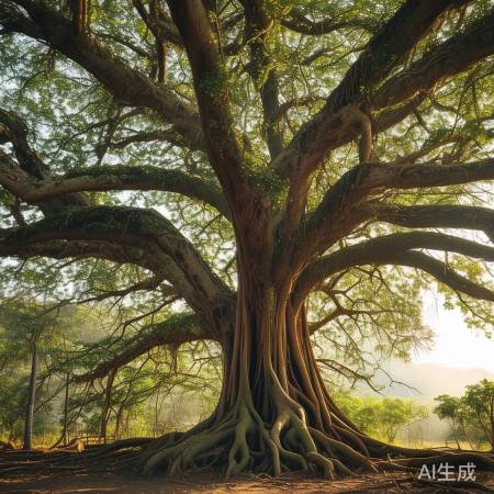 云南榕树,守护神静默千年