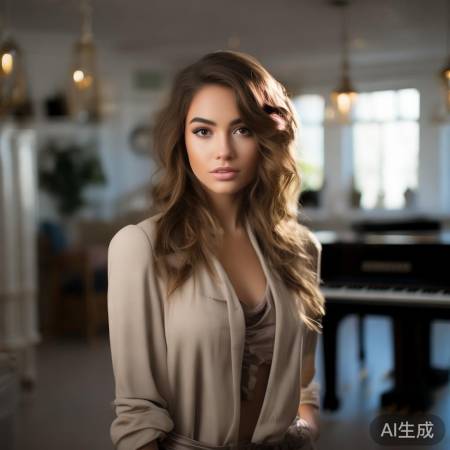优秀女儿,气质出众