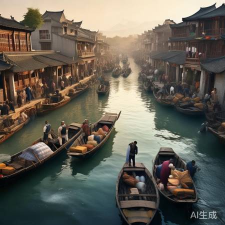 运河:古代高速,商业繁荣