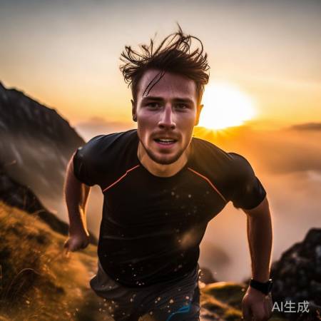 赵家驹挑战极限,跑步证明自我