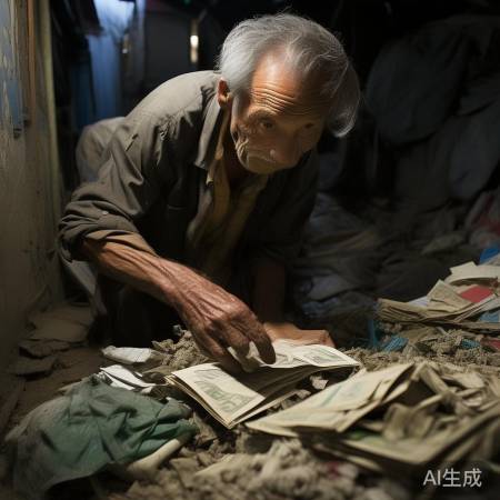 拾荒21年藏42万养老金！救助时竟无人知晓，真相令人震惊