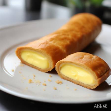超长蛋挞,口味单一