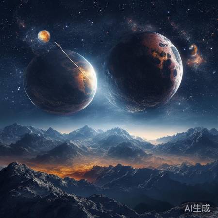 三台共舞,宇宙奇观