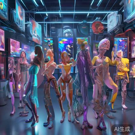 AI艺人,国际瞩目