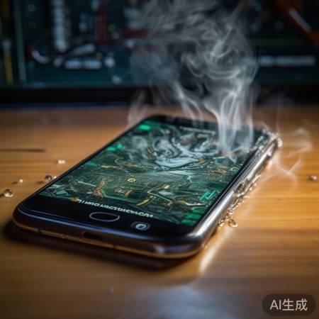 男子打羽毛球摔倒，兜里手机意外爆燃！惊险瞬间！