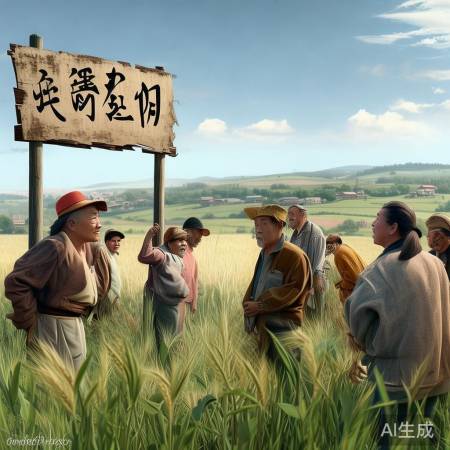 探寻历史见证：田头割麦证背后的故事